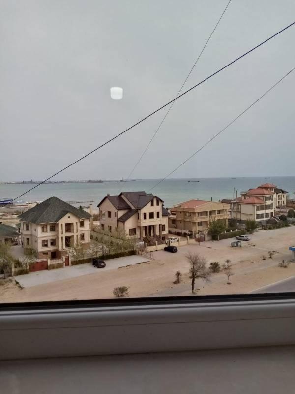 Flat with the sea view Apartment Aktau  Bagian luar foto