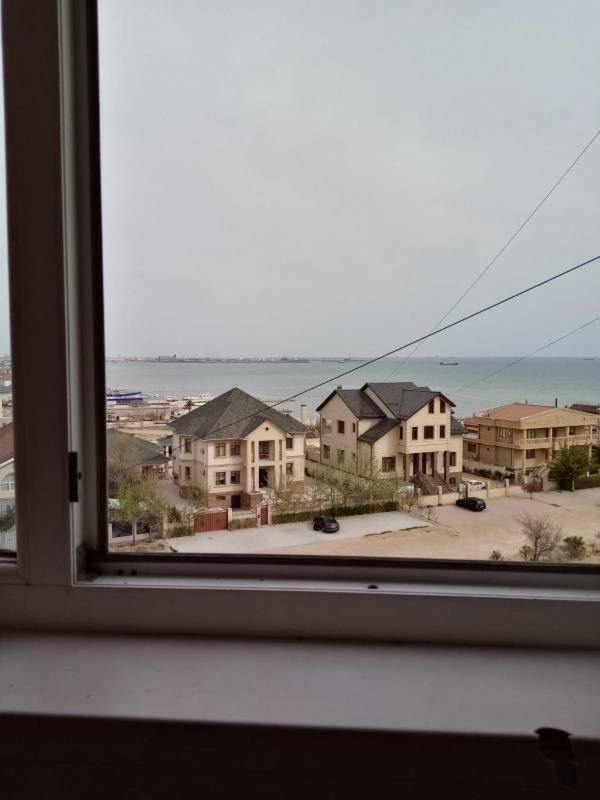 Flat with the sea view Apartment Aktau  Bagian luar foto